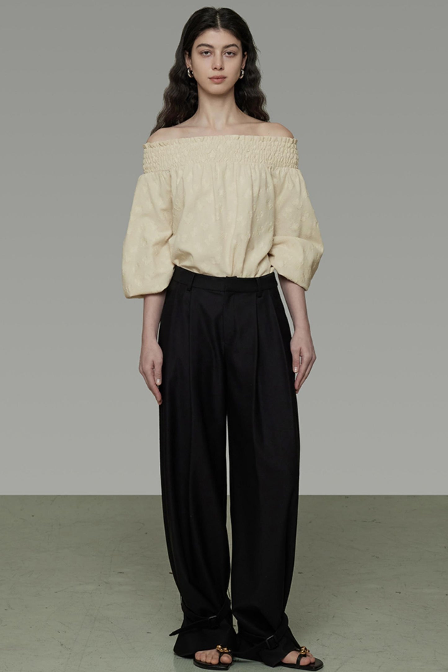 Effortless Chic One-Shoulder Blouse