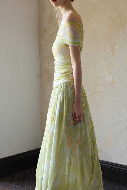 Halo Knitted Bustier Skirt