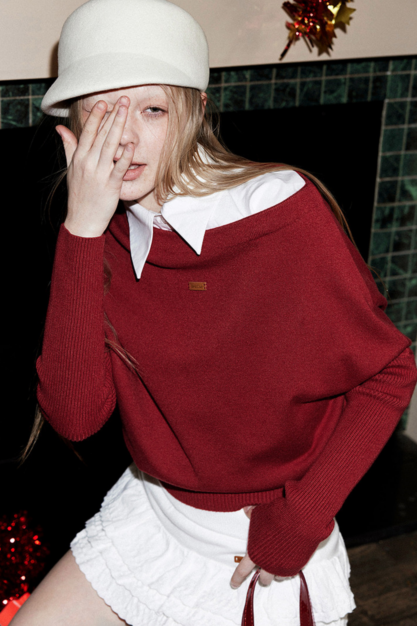 Asymmetrical Knit Sweater