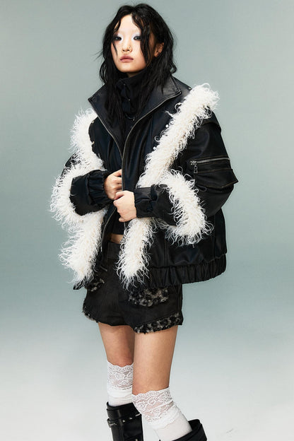 Autumn Vintage Punk Short Coat