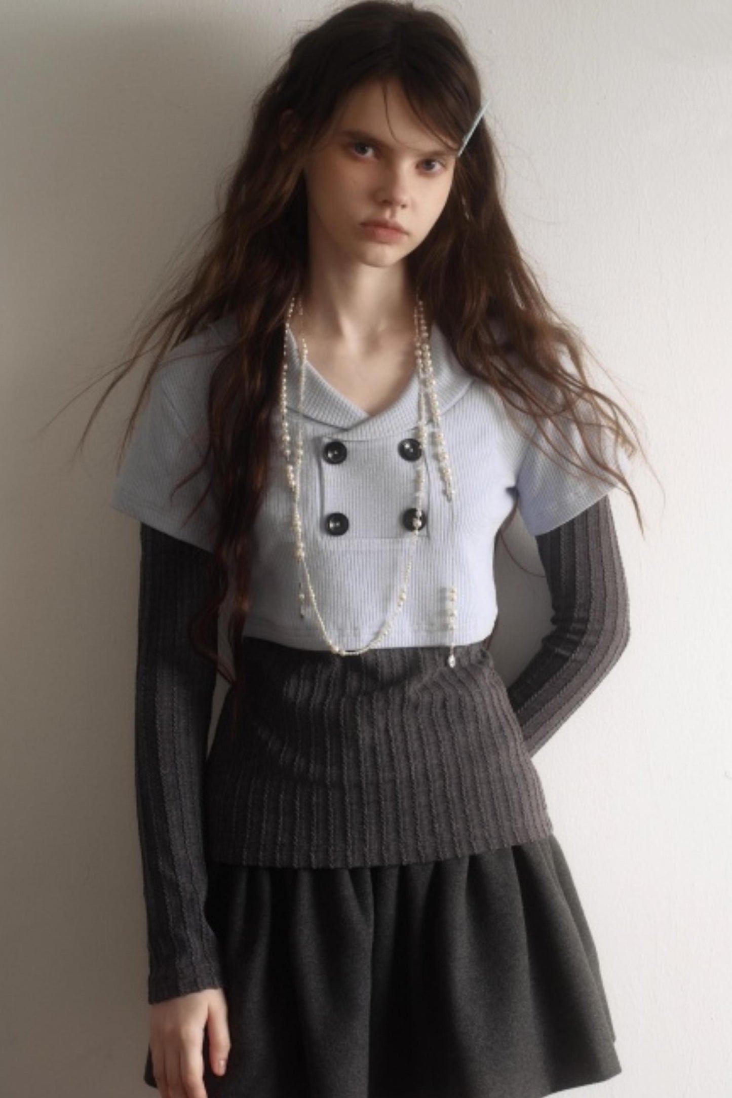 Vintage Sailor Knit Top