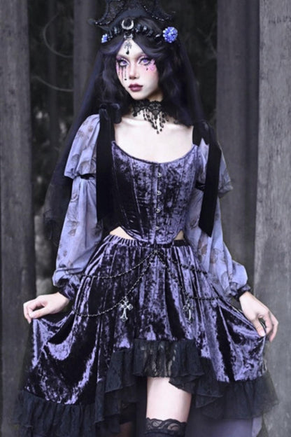 Luna Rite Gothic Bow Top