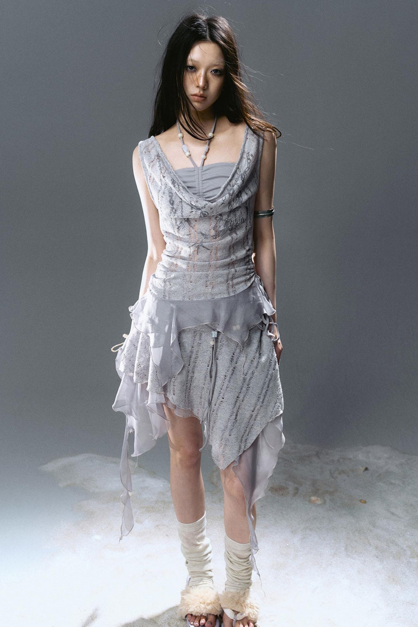 Misty Patchwork Skirt