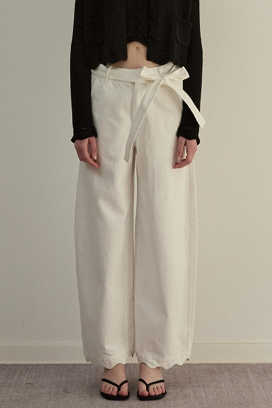 Sunlit Tencel Peplum Pants