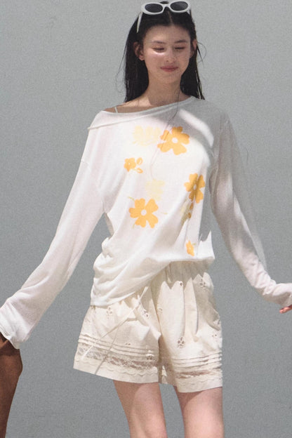 Summer Rome Cut-Out Shorts