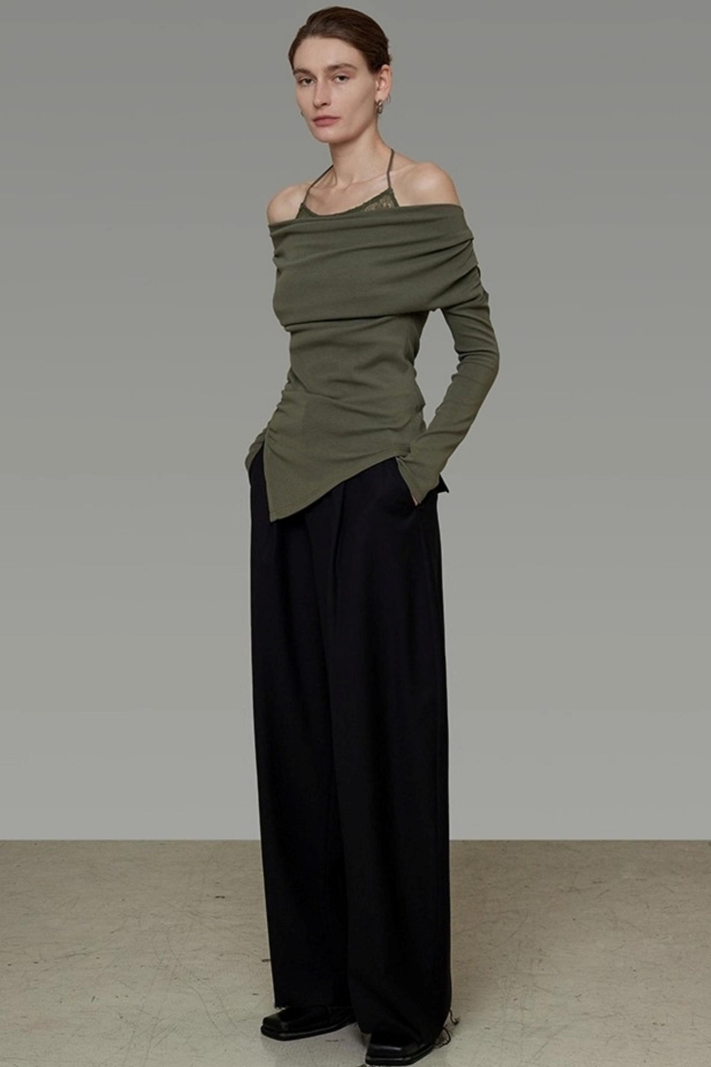 Autumn Knitted versatile high-end Top