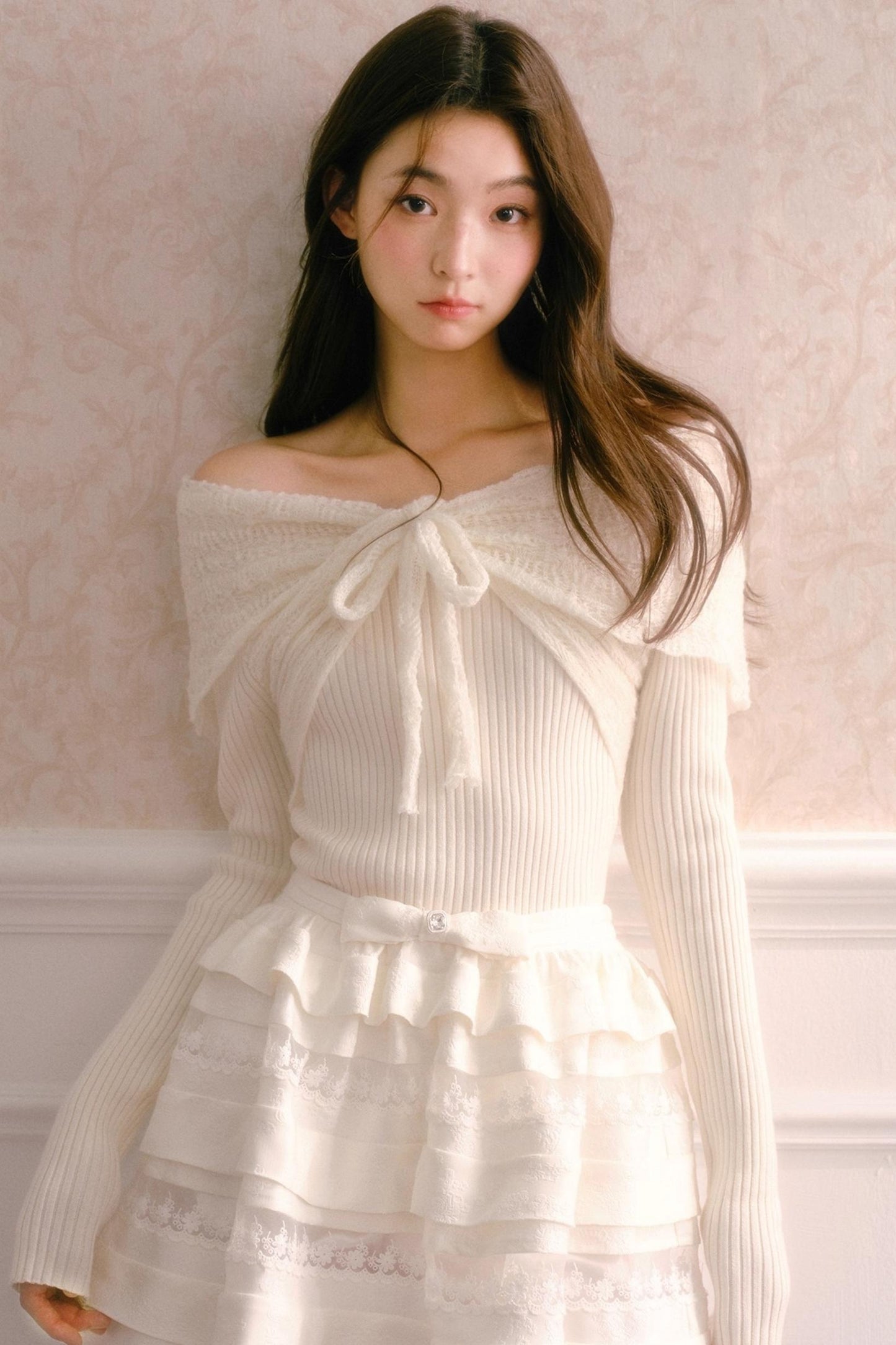 One-Shoulder Knit Top