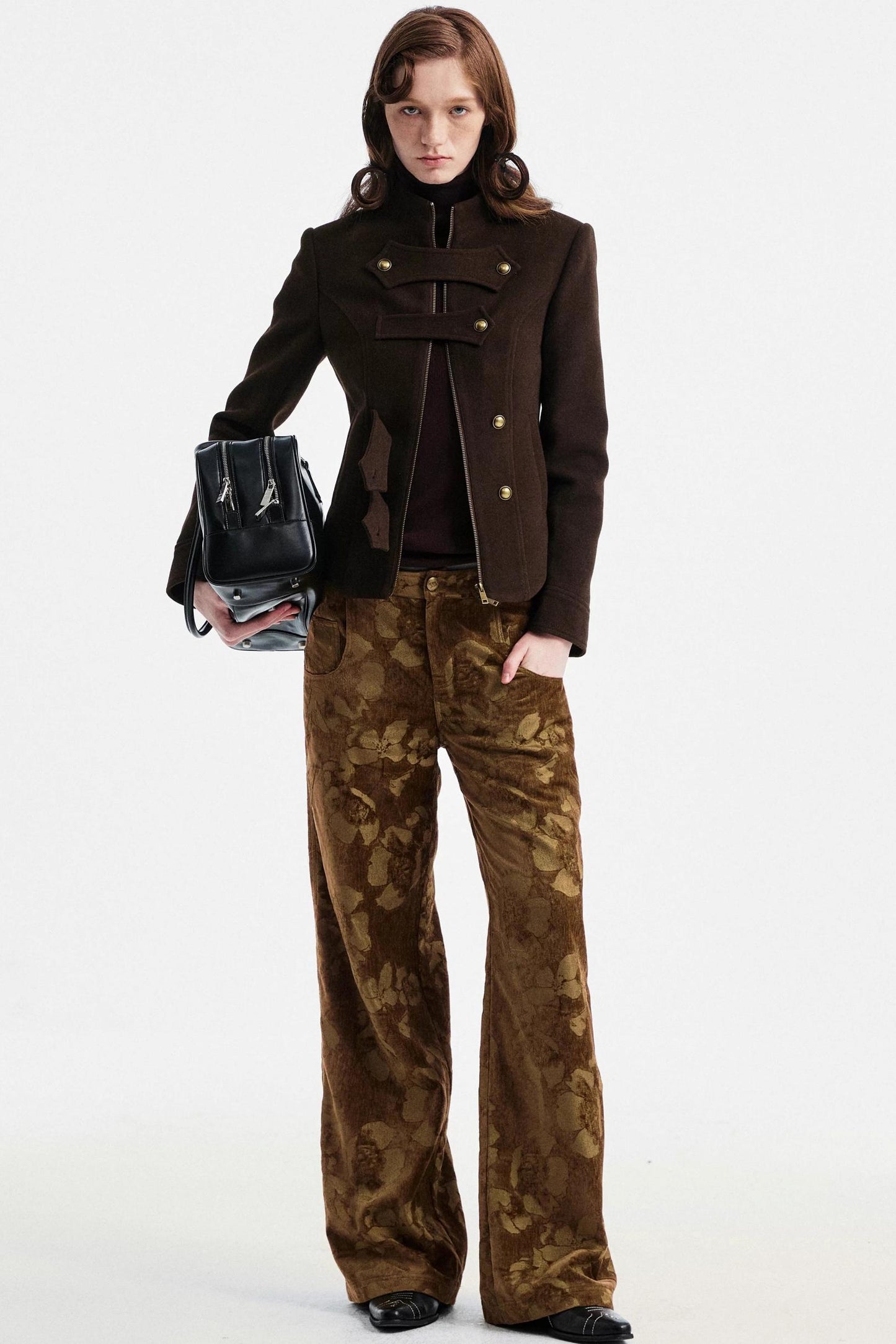 Two-Tone Wool Sweater