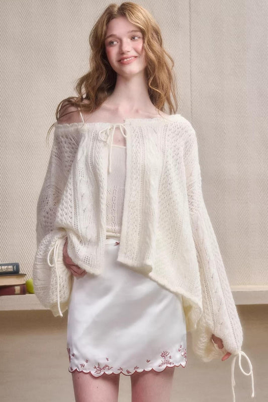 Riverbank of the Wind Mohair Sweater