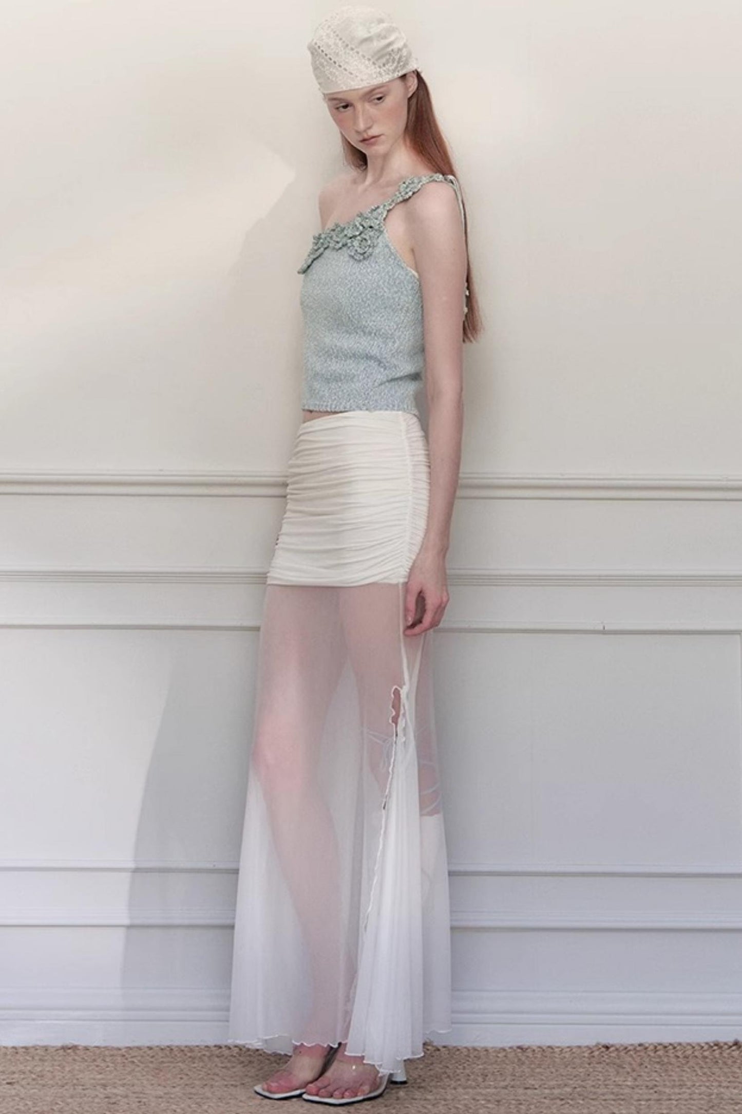 Bamboo Ribbon Summer Bustier Top