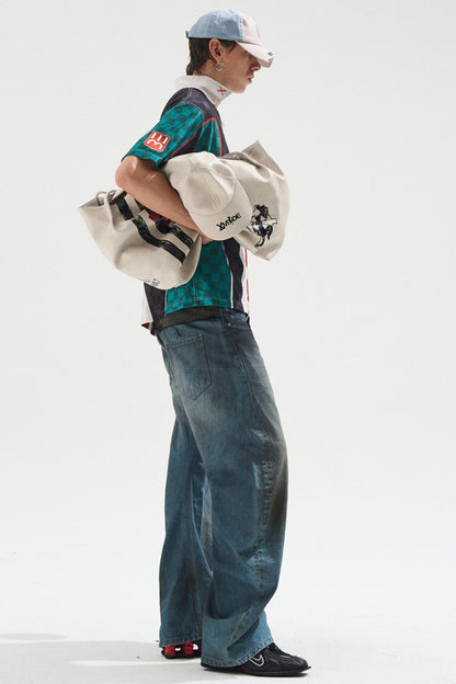 Digital Jersey Polo Top