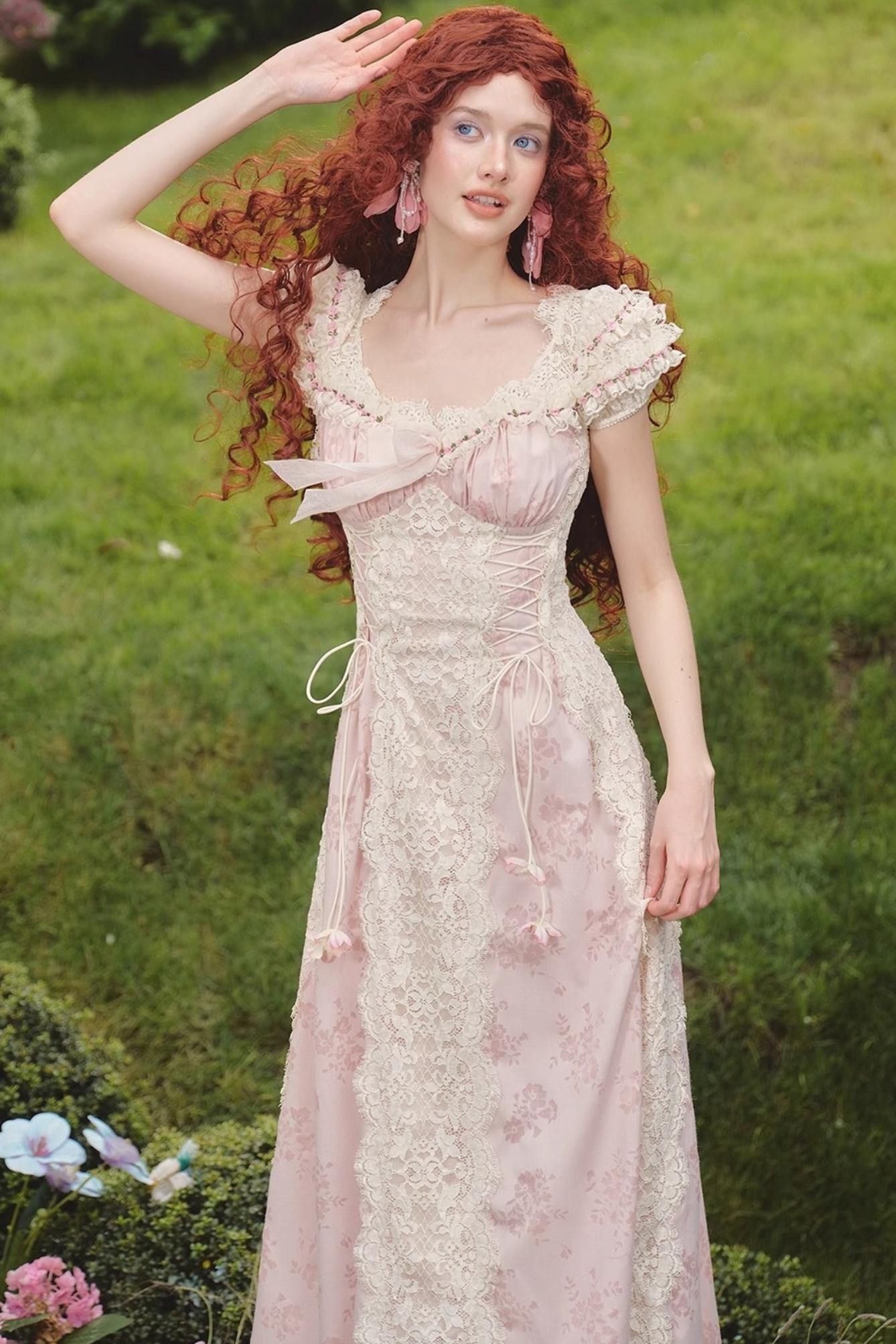 French Sweet Lace Dress