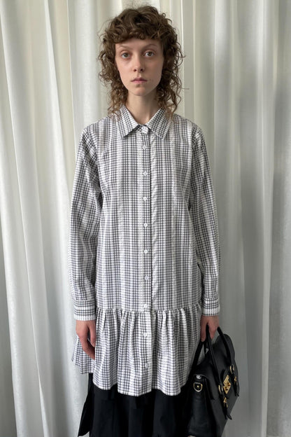 Loosestripe Long Sleeve Shirt Dress