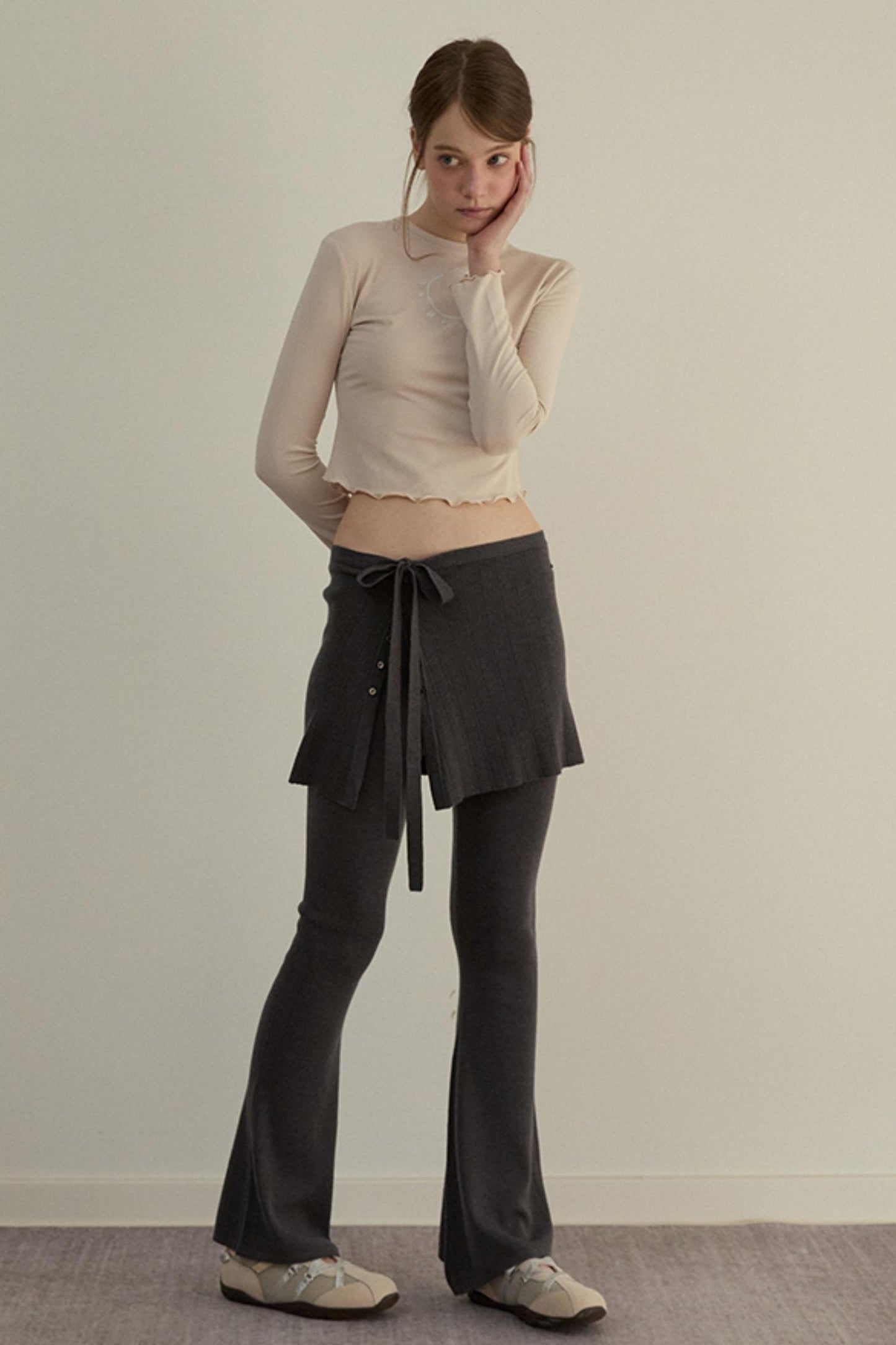 Star River Lace Sleeve Top