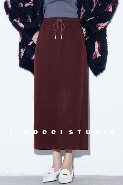 Sheep Wool Minimalist Skirt