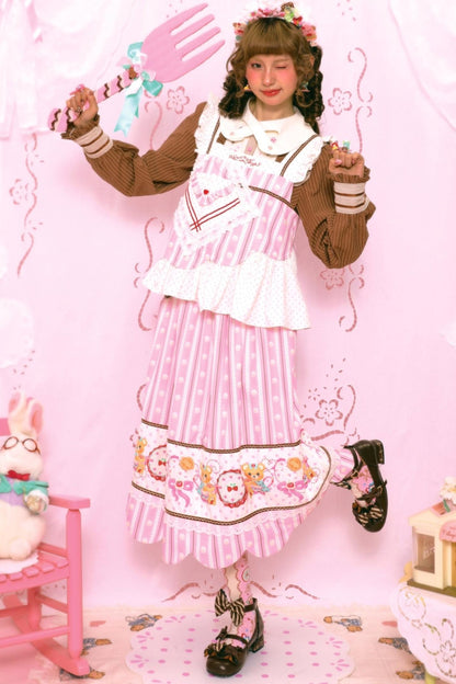 Sweet Pink Lace Vest