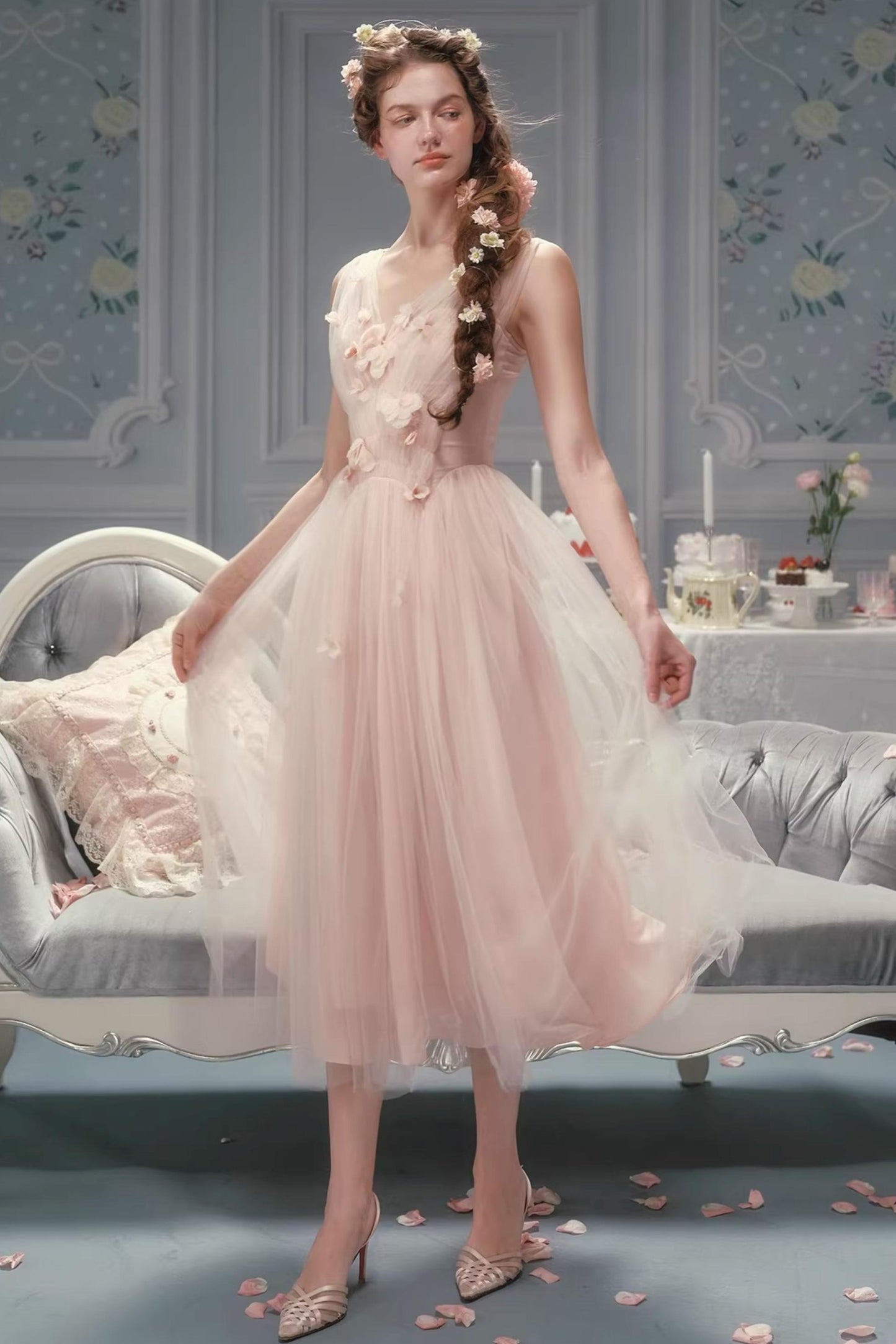 Romantic French Fairy Dress