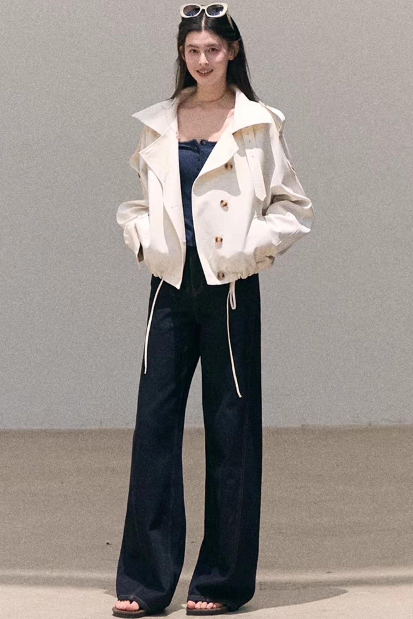 Sun-Kissed Floral Denim Set-Up