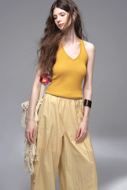 Light Outdoor Drawstring Cargo Pants