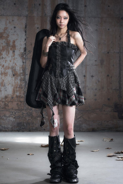 Polished Leather Boot Cover