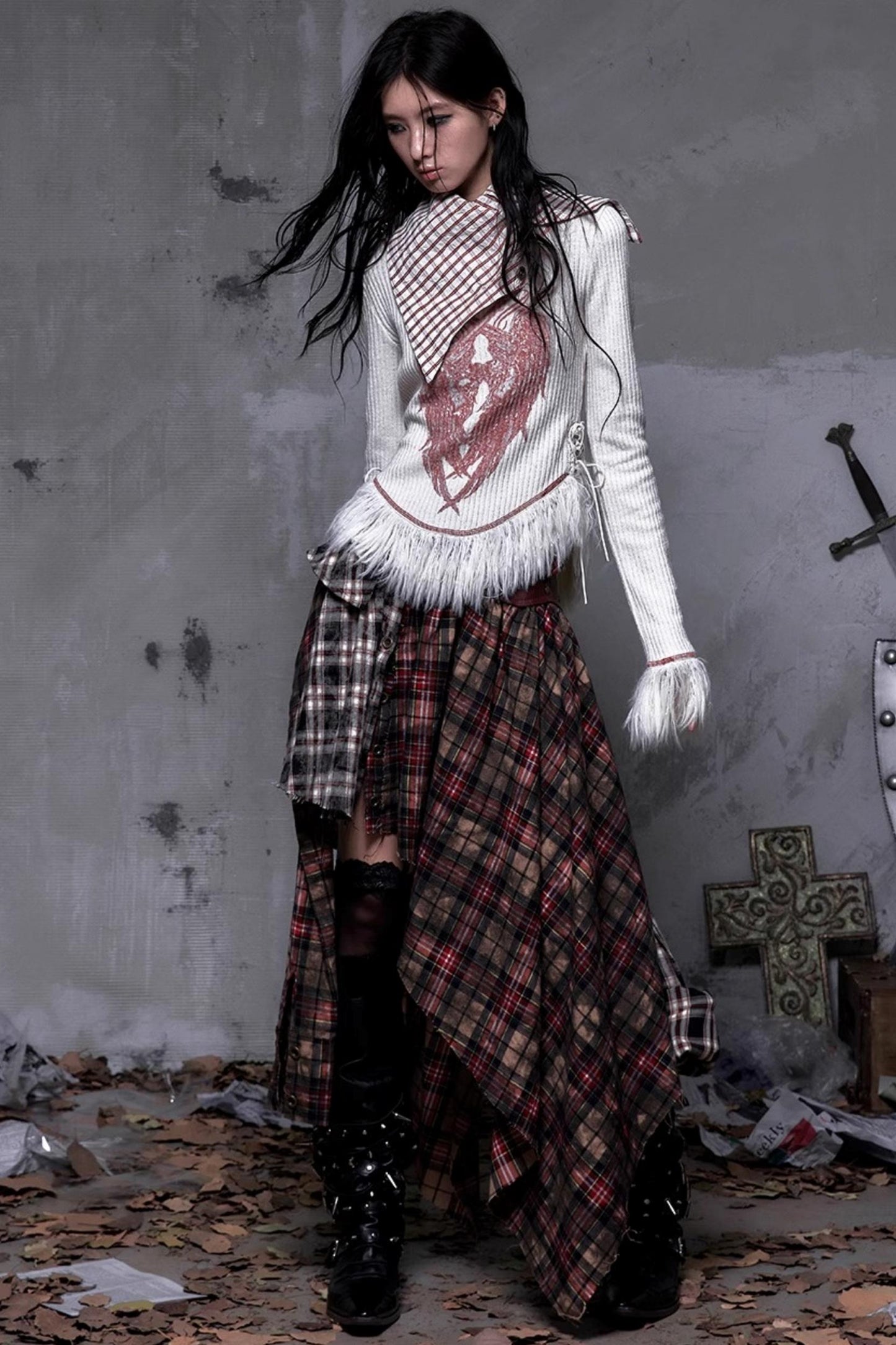 Vintage Christmas Turtleneck Sweater