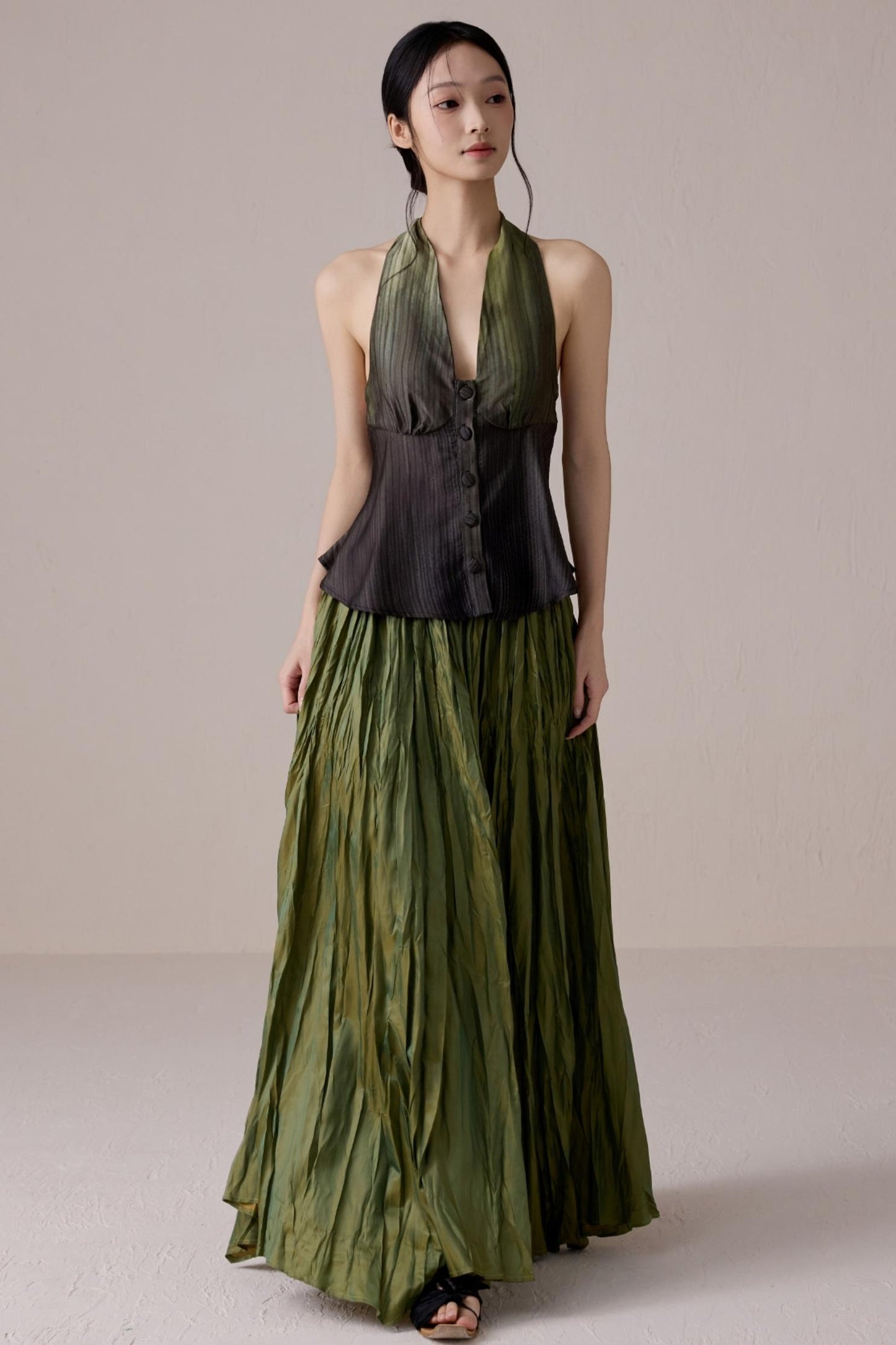 Summer Gradient Sleeveless Top