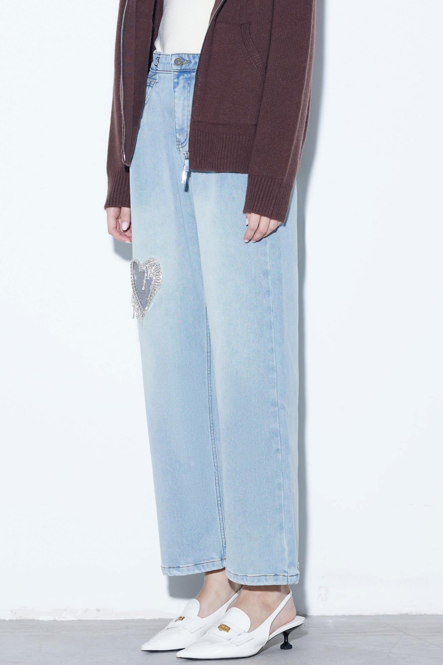 Eco-Friendly Fleece-Lined Jeans