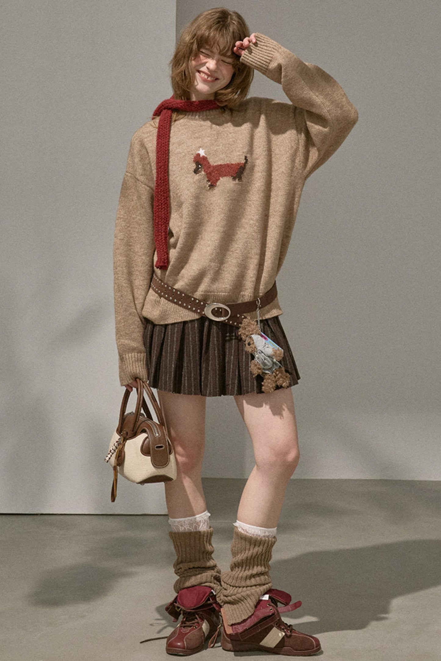 Holiday Dachshund Sweater Top