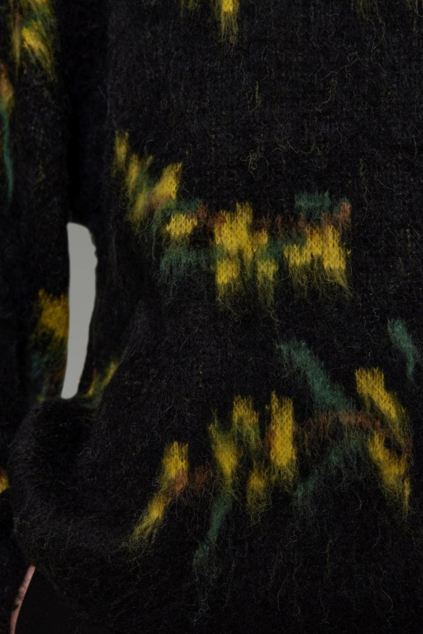 Retro Smudged Winter Sweater