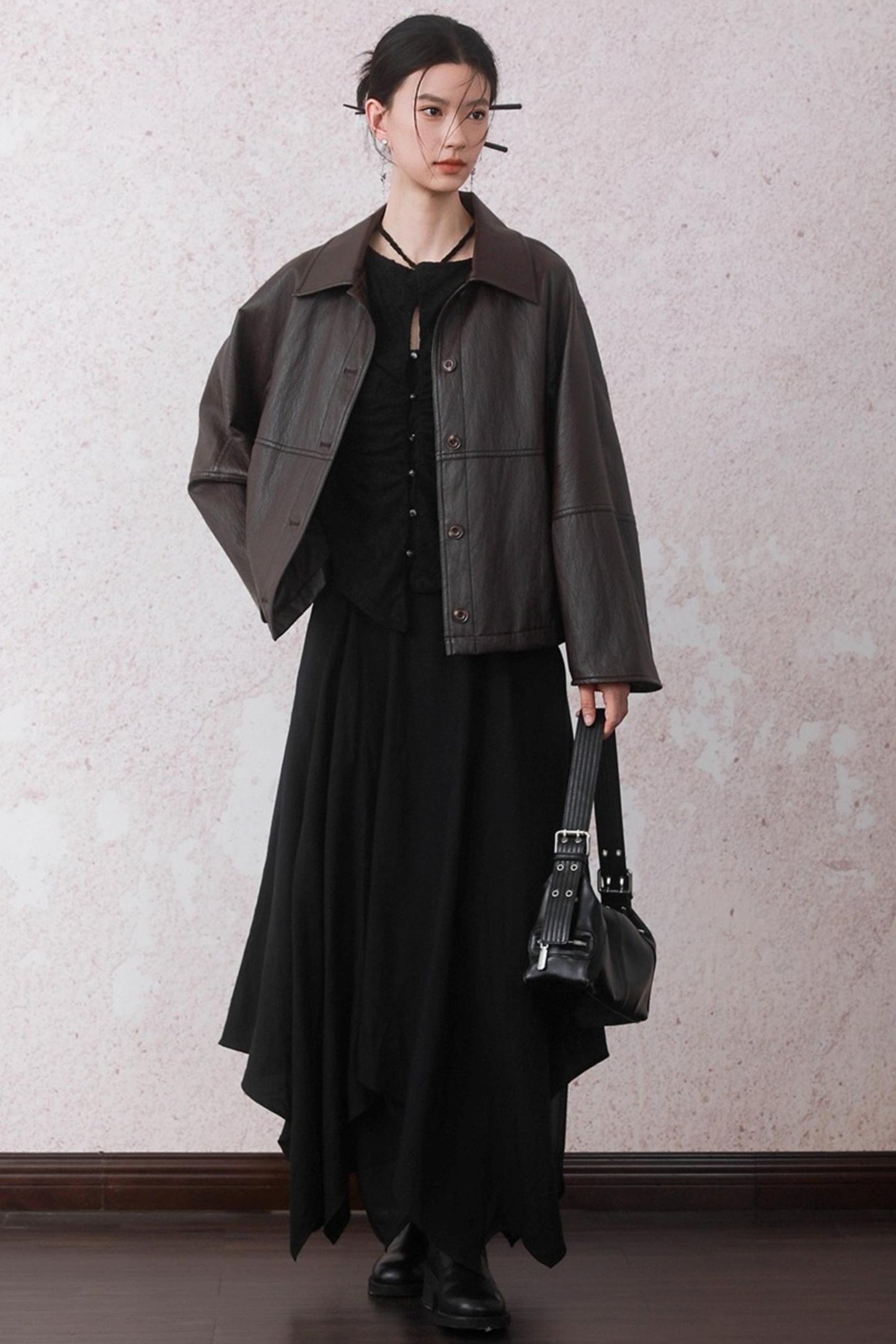 Caramel Coffee Leather Jacket