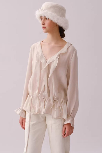 Reversible Faux Fur Beret Hat