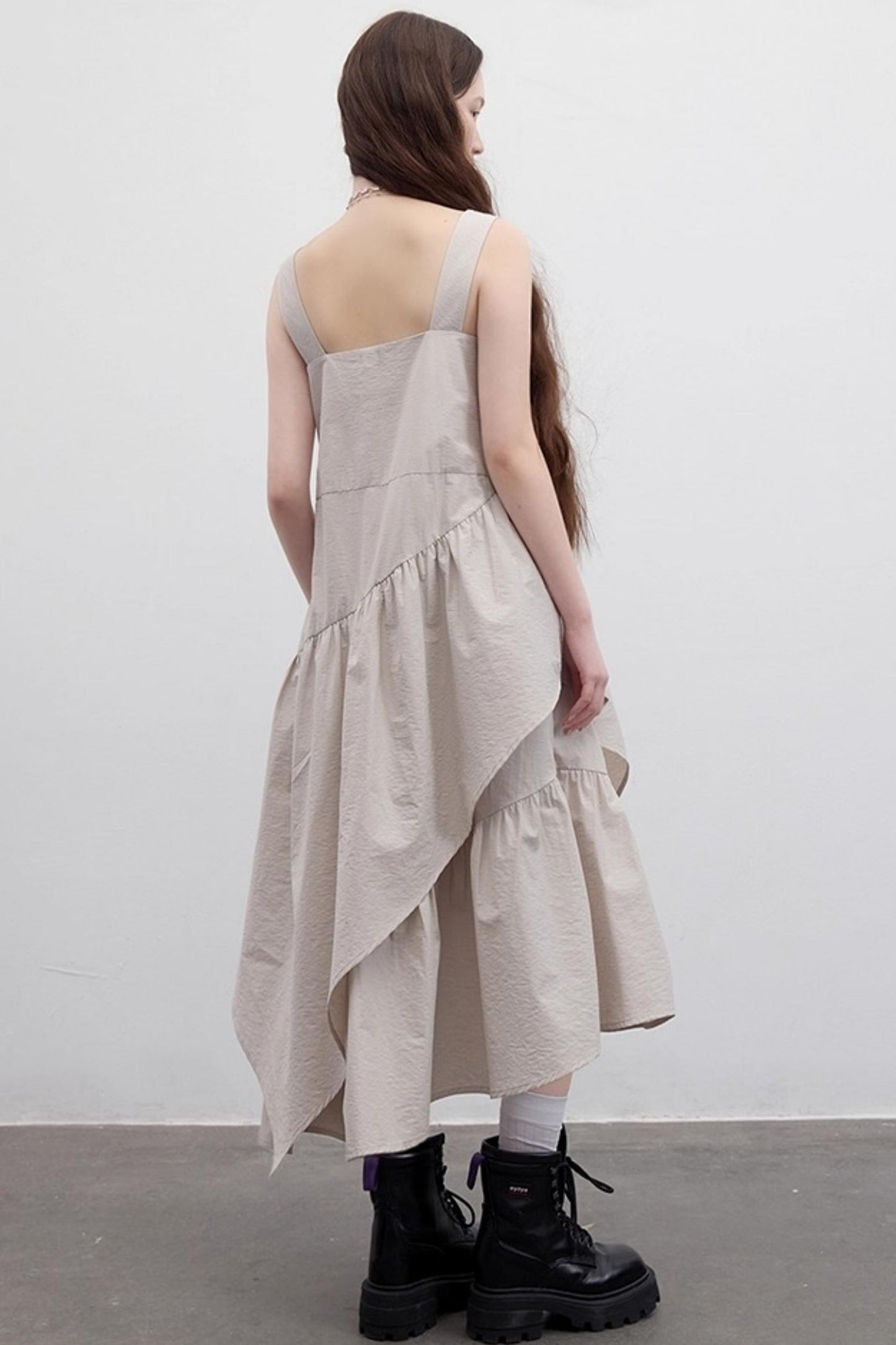 Purple Patchwork Dress