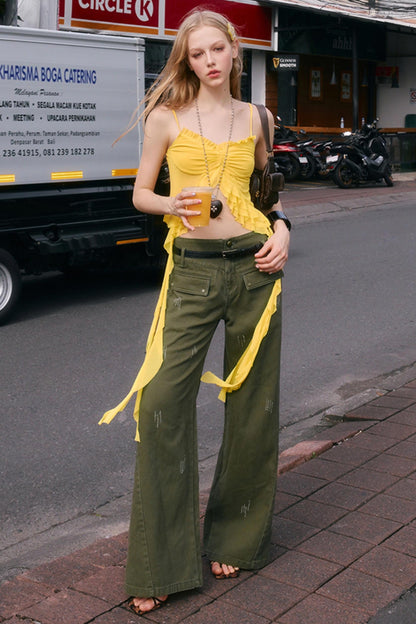 Vintage High-Waist Straight-Leg Jeans