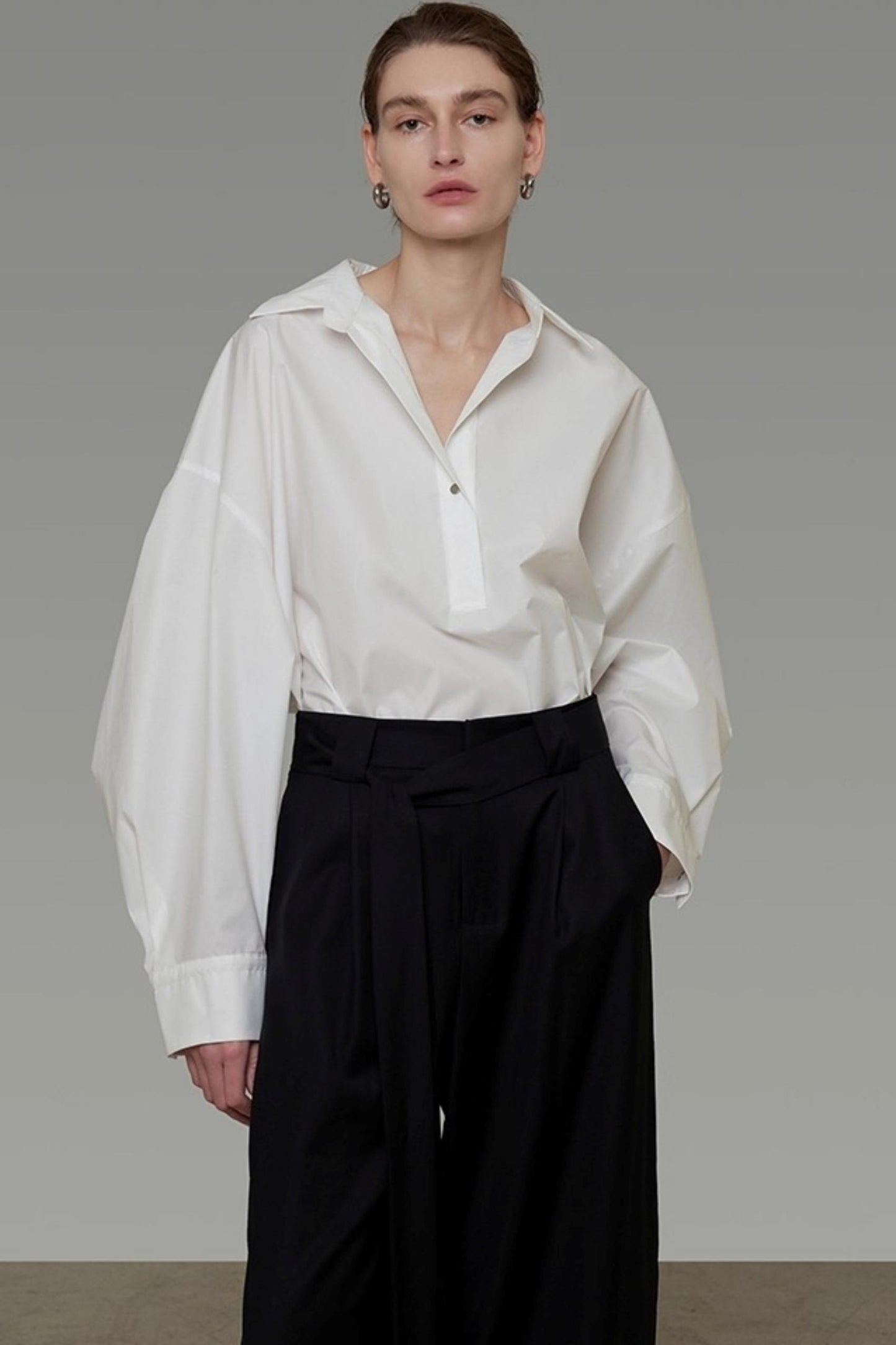 Autumn  High-End V-Neck Shirt