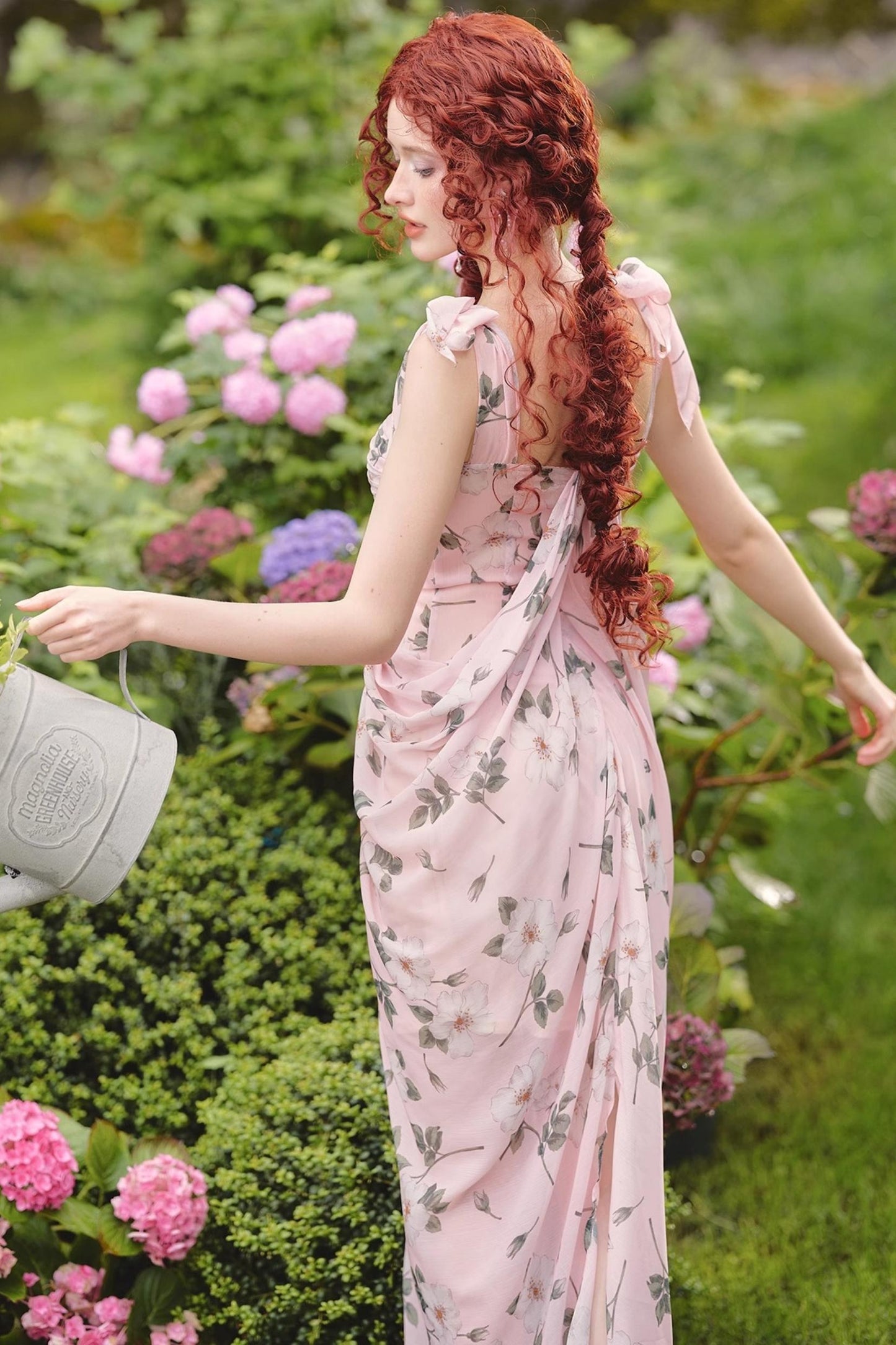 Gardenia Tea Floral Dress