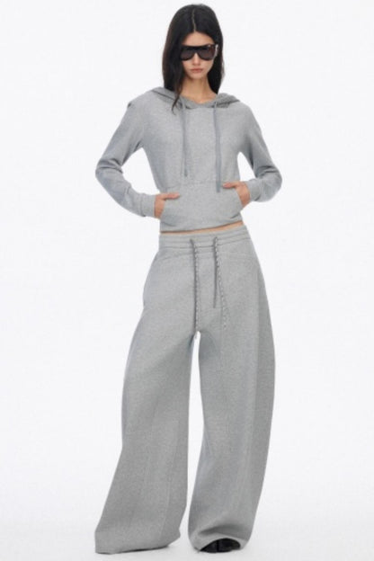 Casual Fleece Loose Sweatpants