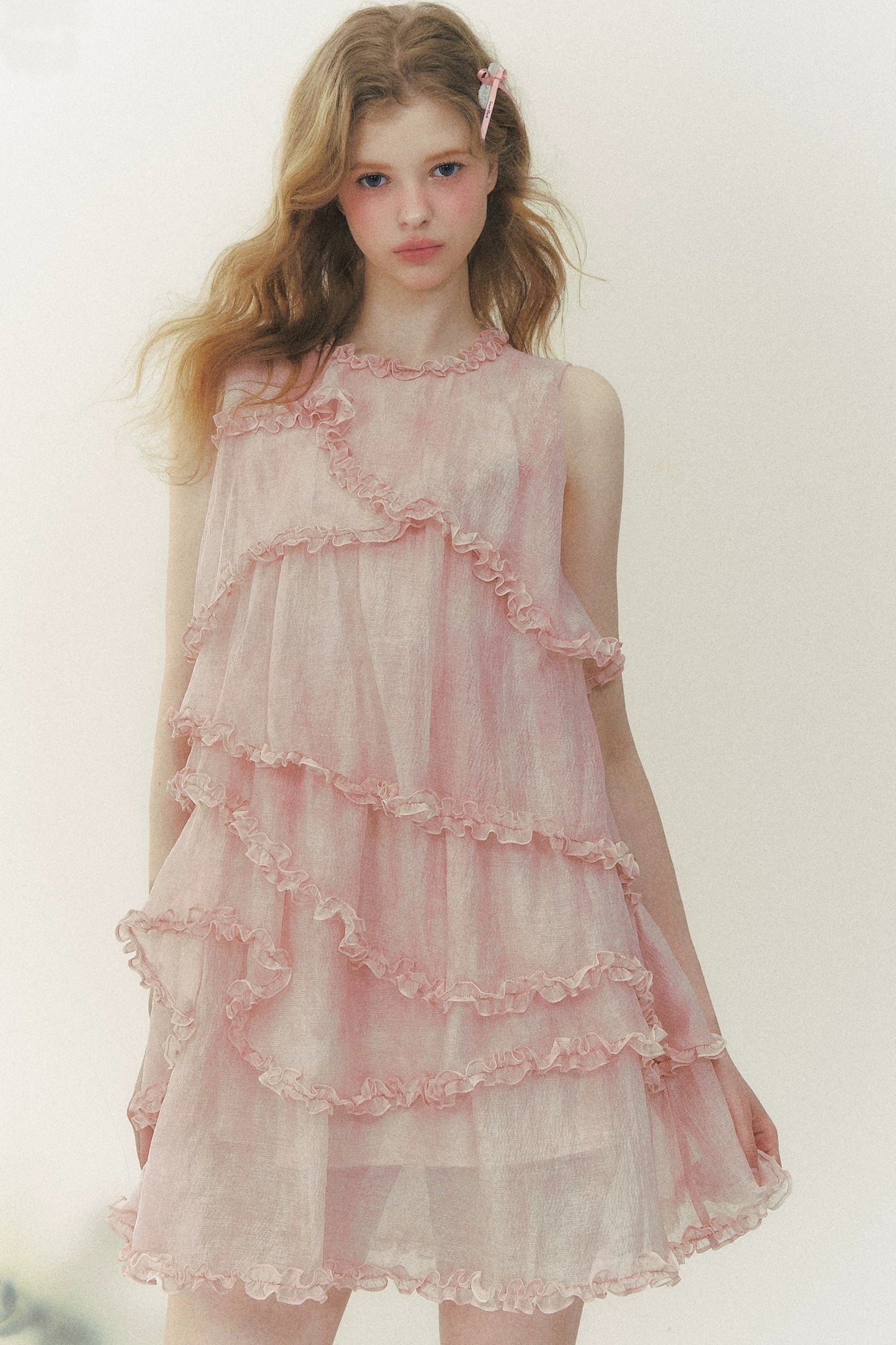 Pink Mist Garden Dress