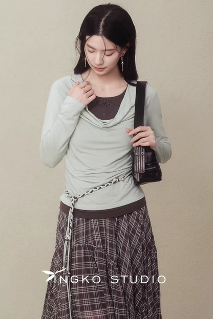 Hollow Sea Salt Blouse