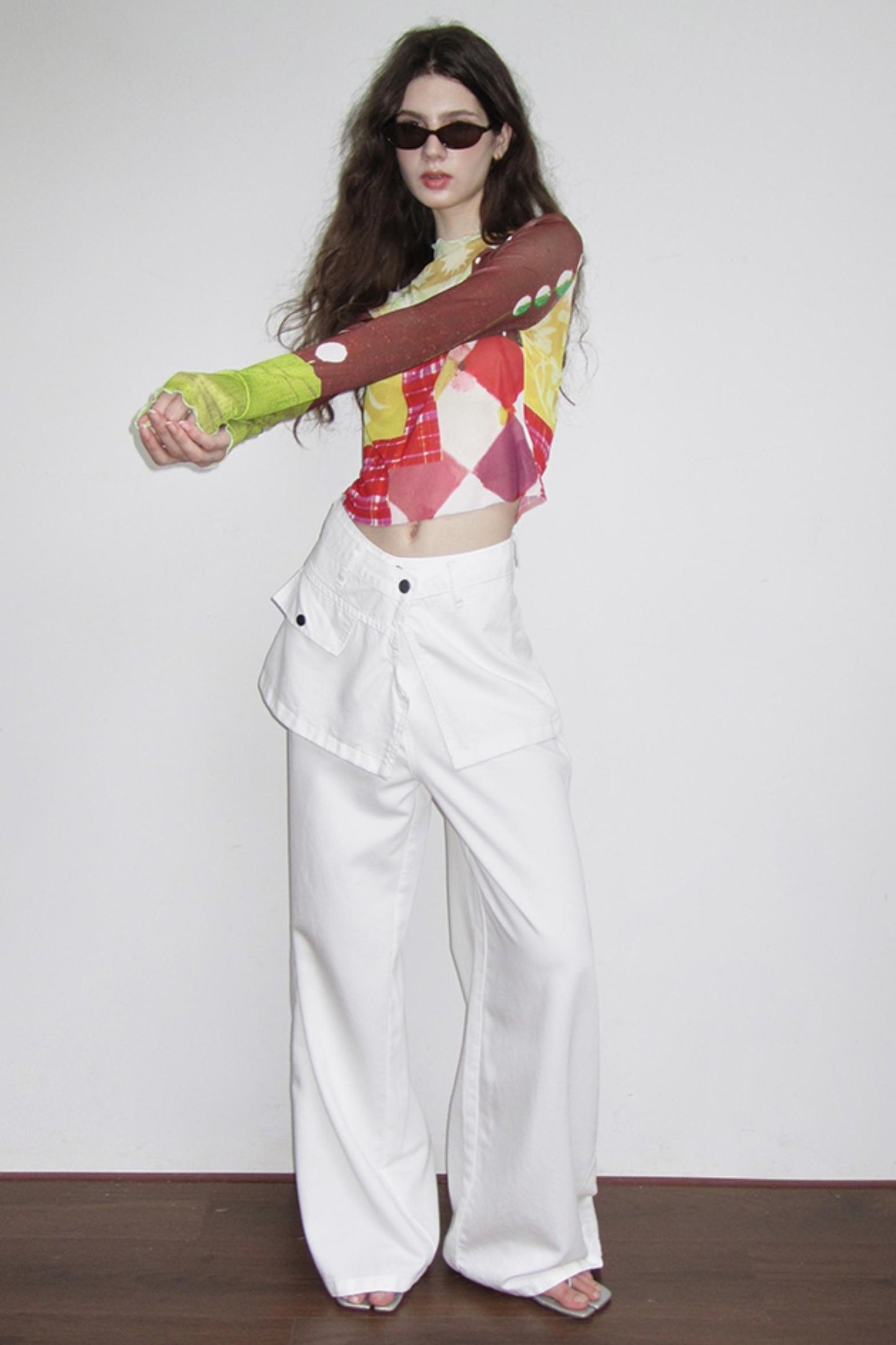 Midsummer Vintage Stretch Mesh Vest