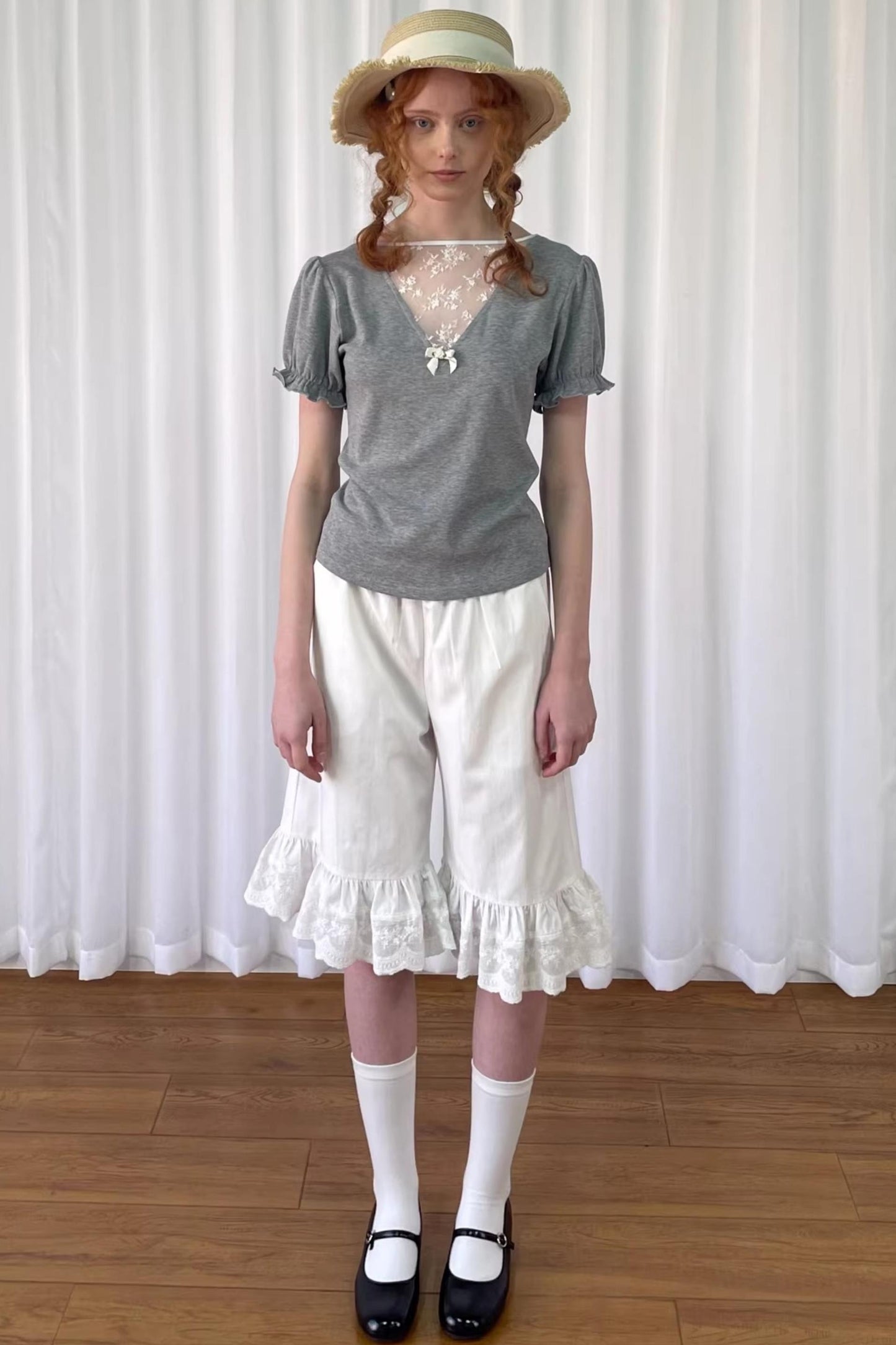 Patchwork Polka Dot T-Shirt