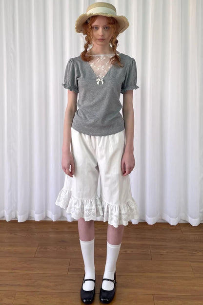 Patchwork Polka Dot T-Shirt