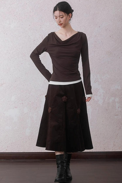 Swing Collar T-Shirt