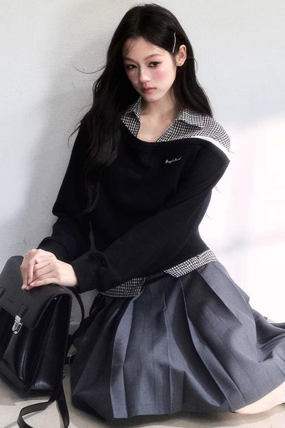 나이트 미스트 패치워크 재킷