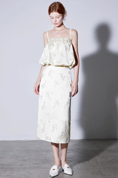 Silver Branches Luxury Suit Set-Up