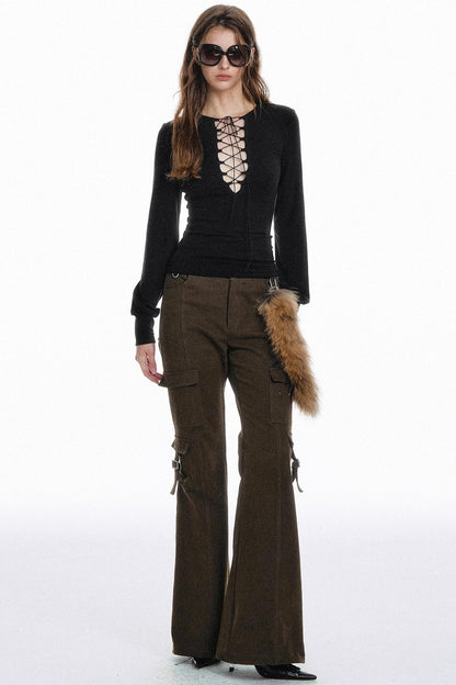 Luxury Cargo Slim Pants