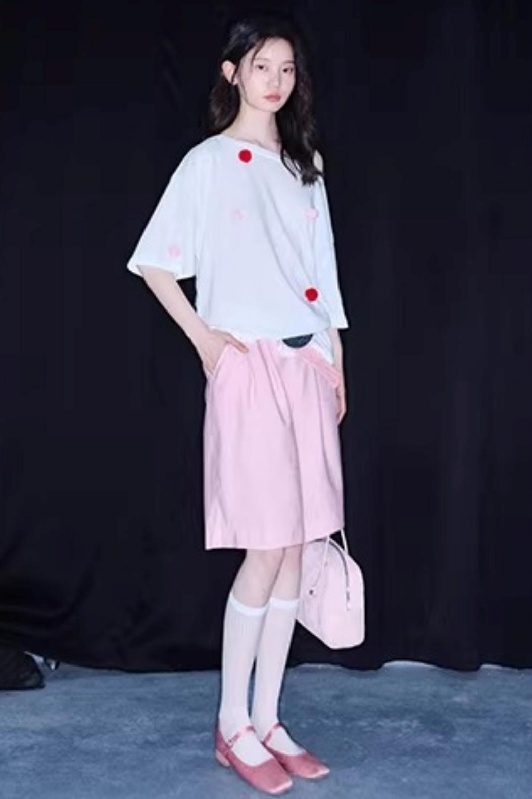 Cotton Linen Bermuda Shorts