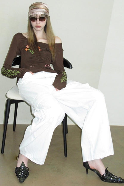 Relaxed Lazy Balloon Pants