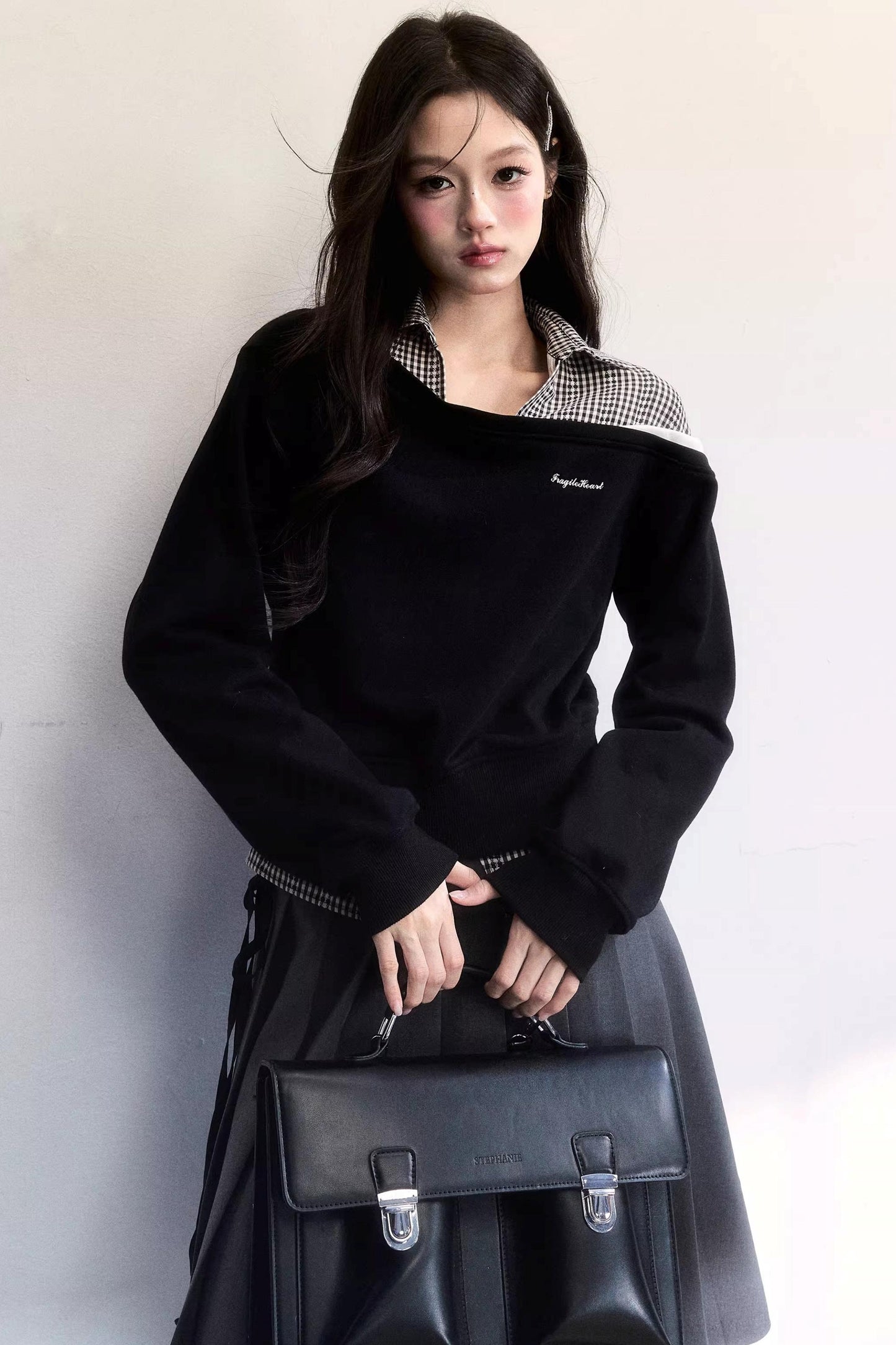 나이트 미스트 패치워크 재킷