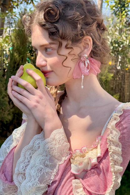 Blossom Pearl Stud Earrings
