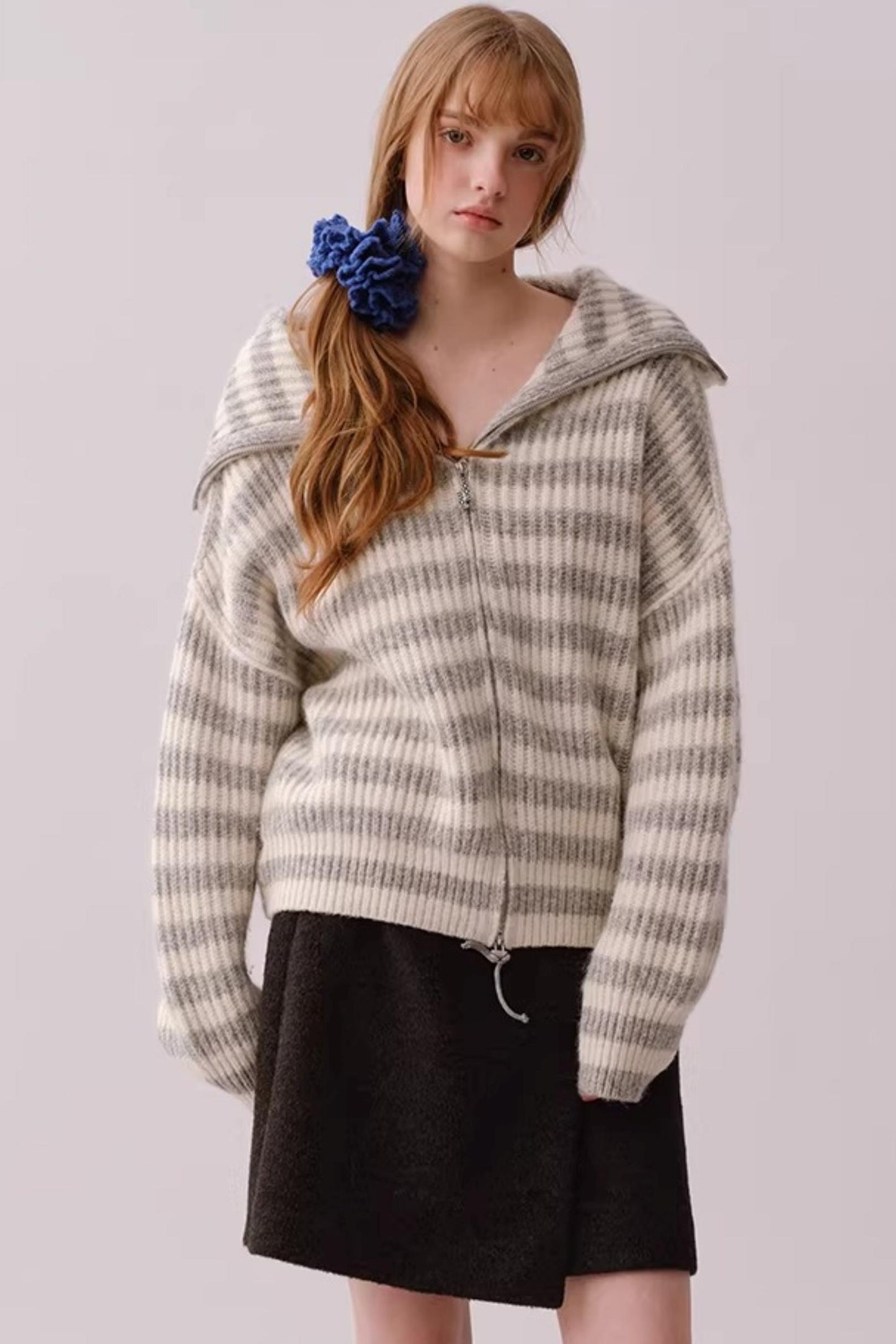 Multi-Color Lace Yarn Hair Tie